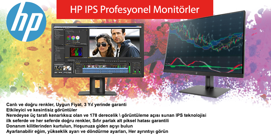 HP IPS Profesyonel Monitörler