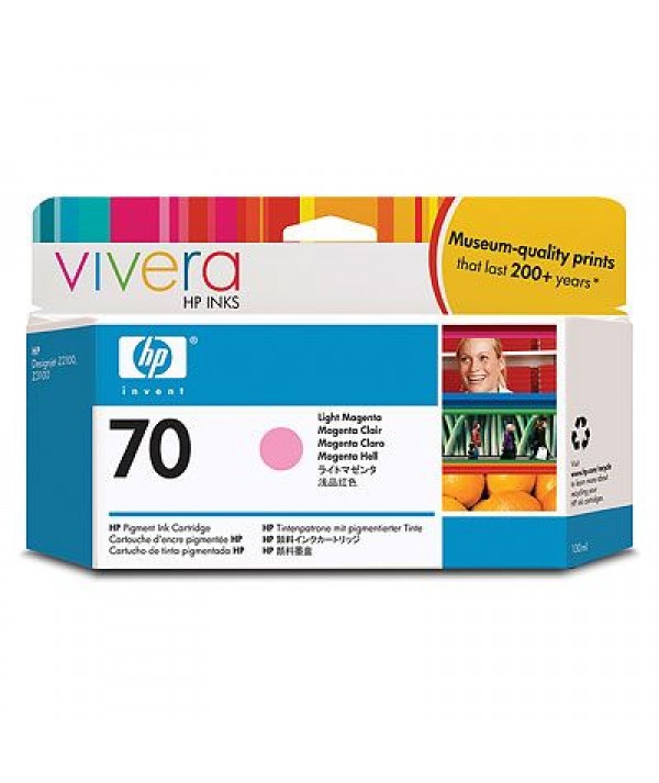 HP 70 (C9455A) Açık Magenta Kartuş (130ml) (2020)