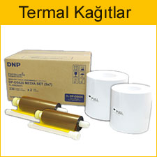 Termal Printer Kağıtlar, Medyalar, Ribonlar, Termal Yazıcı Kağıtlar, Medyalari , Ribonlar